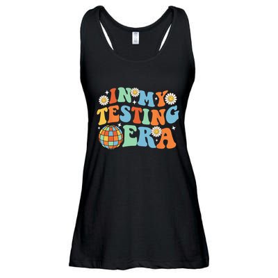 In My Testing Era Testing Day Ladies Essential Flowy Tank