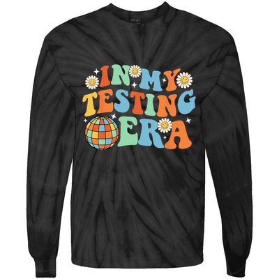 In My Testing Era Testing Day Tie-Dye Long Sleeve Shirt