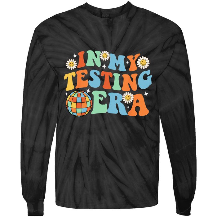 In My Testing Era Testing Day Tie-Dye Long Sleeve Shirt
