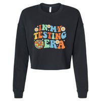 In My Testing Era Testing Day Cropped Pullover Crew