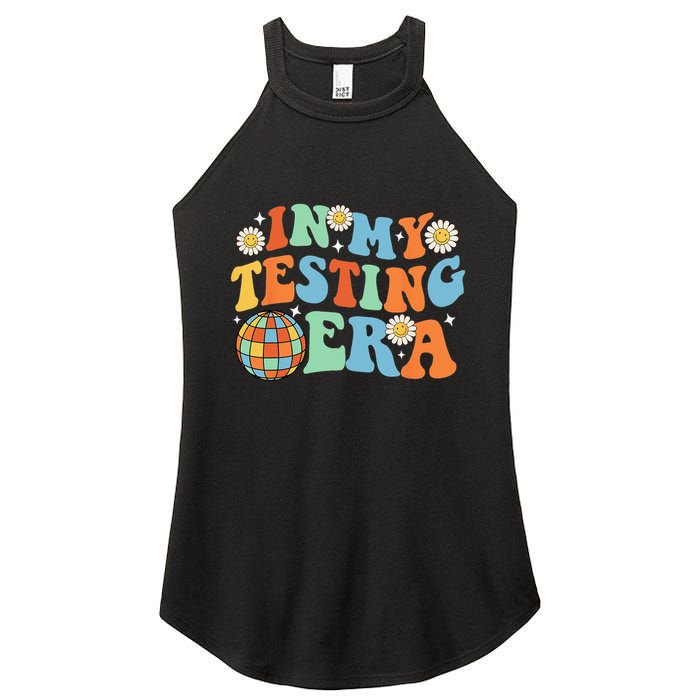 In My Testing Era Testing Day Women's Perfect Tri Rocker Tank