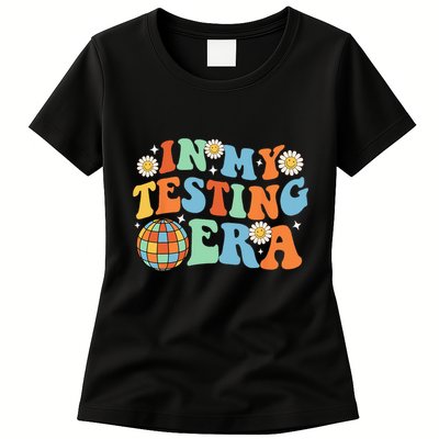 In My Testing Era Testing Day Womens T-Shirt