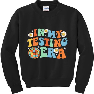 In My Testing Era Testing Day Kids Sweatshirt