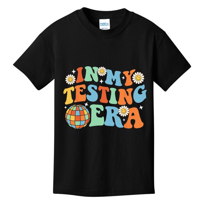 In My Testing Era Testing Day Kids T-Shirt