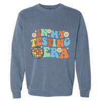 In My Testing Era Testing Day Garment-Dyed Sweatshirt