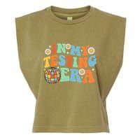 In My Testing Era Testing Day Garment-Dyed Women's Muscle Tee