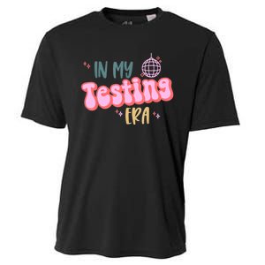 In My Testing Era Funny Testing Teacher Teaching Student Cooling Performance Crew T-Shirt