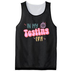 In My Testing Era Funny Testing Teacher Teaching Student Mesh Reversible Basketball Jersey Tank