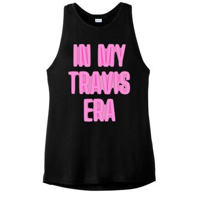 In My Travis Era Ladies PosiCharge Tri-Blend Wicking Tank