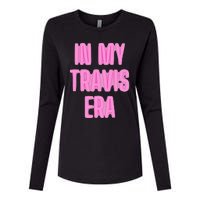 In My Travis Era Womens Cotton Relaxed Long Sleeve T-Shirt