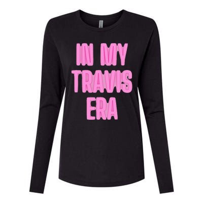 In My Travis Era Womens Cotton Relaxed Long Sleeve T-Shirt