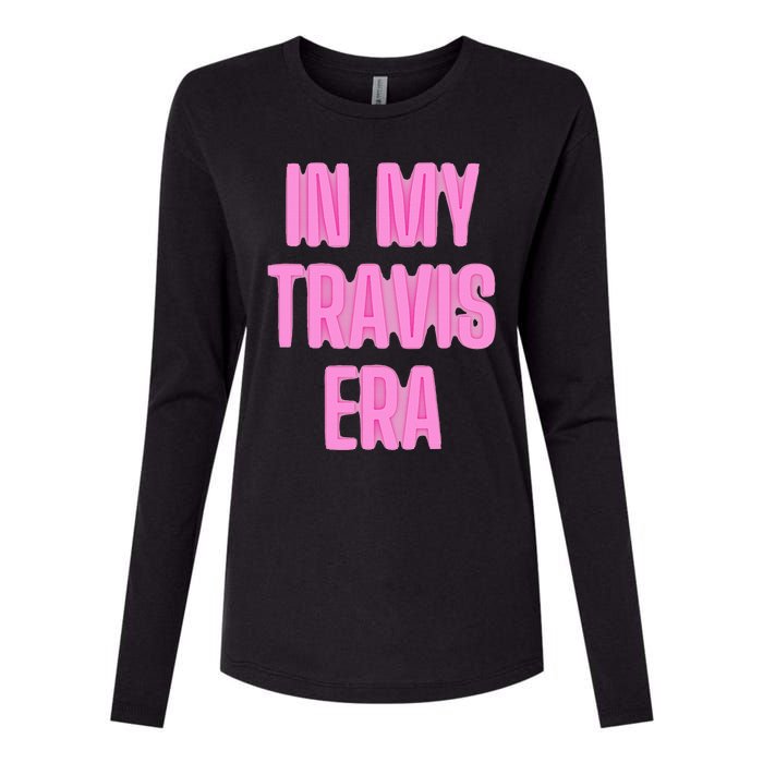 In My Travis Era Womens Cotton Relaxed Long Sleeve T-Shirt