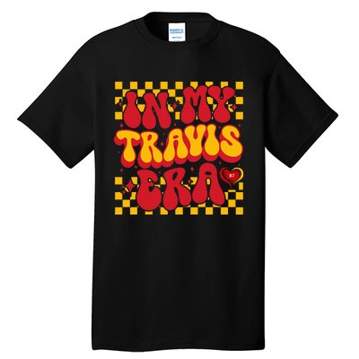 In My T.ravis E.ra Heart Love  Red Gold Design Tall T-Shirt