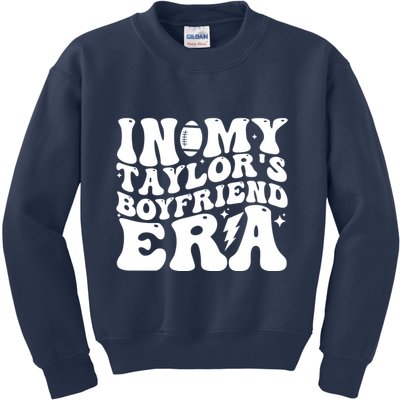 In My Taylors Boyfriend Era Go TaylorS Boyfriend Kids Sweatshirt