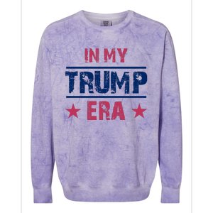 In My Trump Era Graphic Colorblast Crewneck Sweatshirt