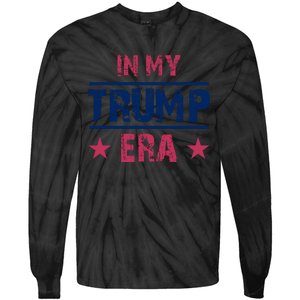 In My Trump Era Graphic Tie-Dye Long Sleeve Shirt