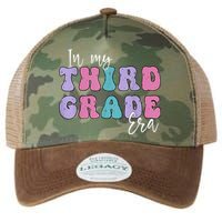 In My Third 3rd Grade Era Groovy Back To School Teacher Kids Legacy Tie Dye Trucker Hat