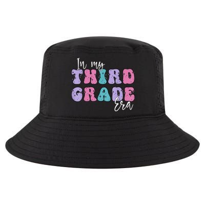 In My Third 3rd Grade Era Groovy Back To School Teacher Kids Cool Comfort Performance Bucket Hat