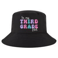 In My Third 3rd Grade Era Groovy Back To School Teacher Kids Cool Comfort Performance Bucket Hat