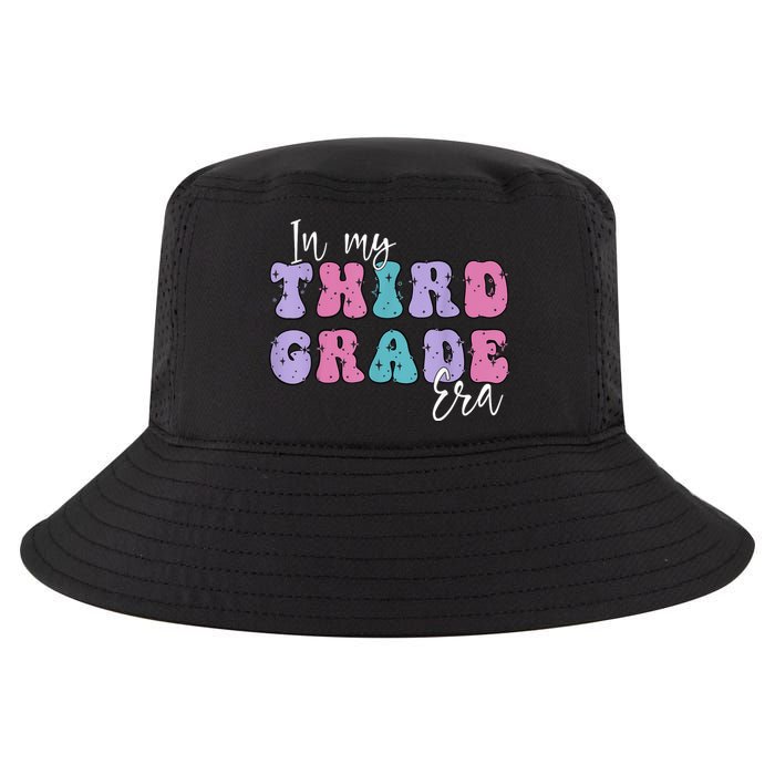 In My Third 3rd Grade Era Groovy Back To School Teacher Kids Cool Comfort Performance Bucket Hat
