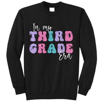 In My Third 3rd Grade Era Groovy Back To School Teacher Kids Sweatshirt