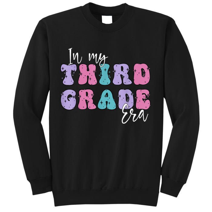 In My Third 3rd Grade Era Groovy Back To School Teacher Kids Sweatshirt