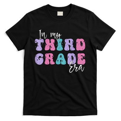 In My Third 3rd Grade Era Groovy Back To School Teacher Kids T-Shirt