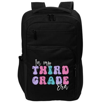 In My Third 3rd Grade Era Groovy Back To School Teacher Kids Impact Tech Backpack