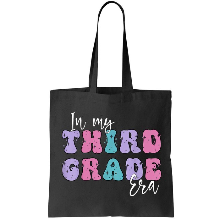 In My Third 3rd Grade Era Groovy Back To School Teacher Kids Bag