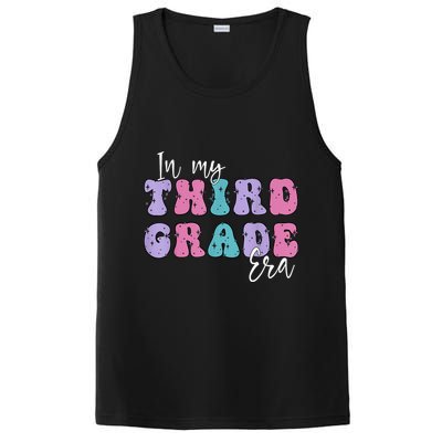 In My Third 3rd Grade Era Groovy Back To School Teacher Kids PosiCharge Competitor Tank
