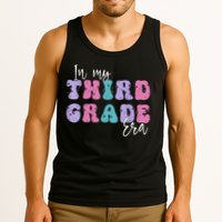 In My Third 3rd Grade Era Groovy Back To School Teacher Kids Tank Top