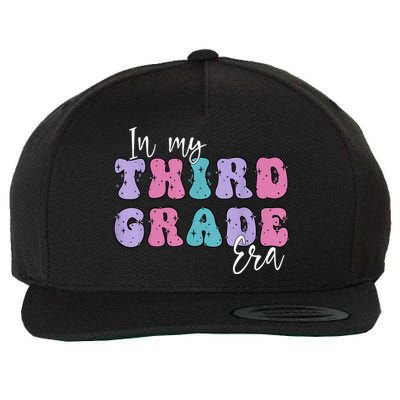 In My Third 3rd Grade Era Groovy Back To School Teacher Kids Wool Snapback Cap