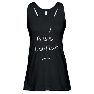 I Miss Twitter Ladies Essential Flowy Tank