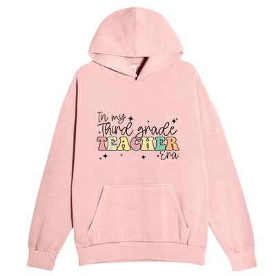 In My Third Grade Teacher Era Back To School 3rd Grade Retro Urban Pullover Hoodie