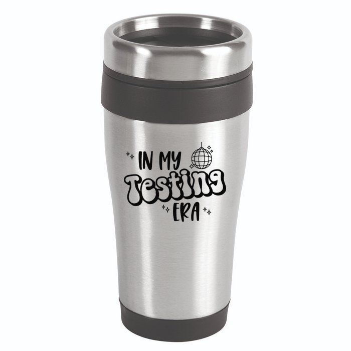 In My Testing Era 16oz Travel Tumbler