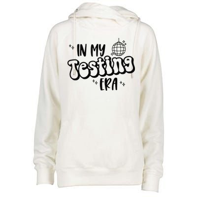 In My Testing Era Womens Funnel Neck Pullover Hood