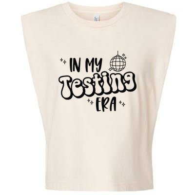 In My Testing Era Garment-Dyed Women's Muscle Tee