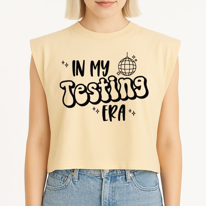 In My Testing Era Garment-Dyed Women's Muscle Tee