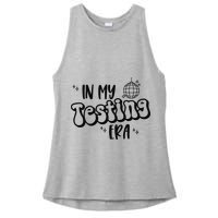 In My Testing Era Ladies PosiCharge Tri-Blend Wicking Tank
