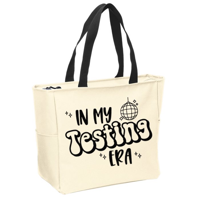 In My Testing Era Zip Tote Bag