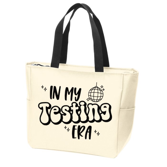 In My Testing Era Zip Tote Bag