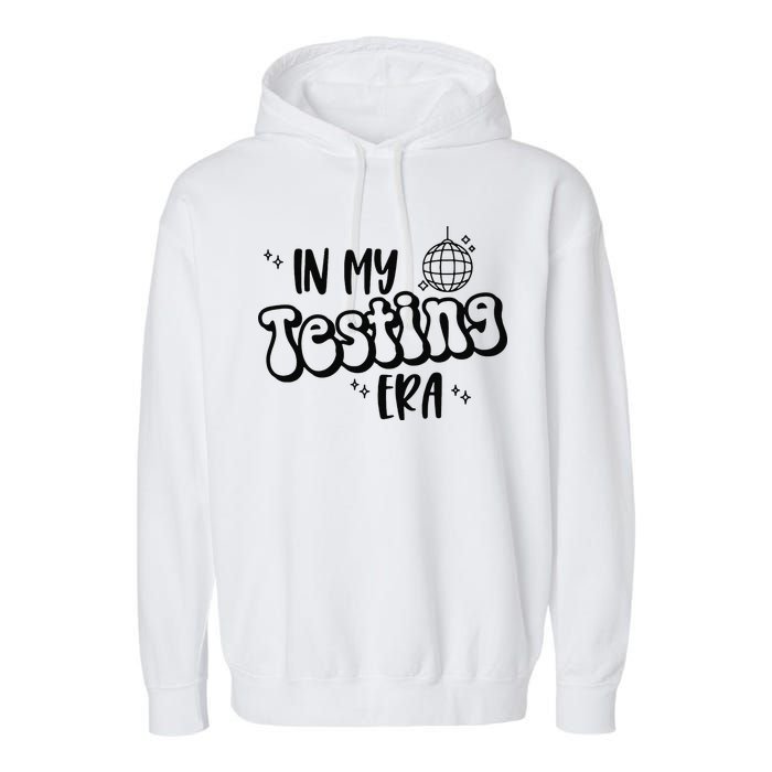 In My Testing Era Garment-Dyed Fleece Hoodie