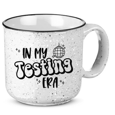 In My Testing Era 15oz Campfire Ceramic Mug