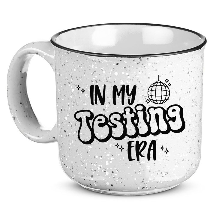 In My Testing Era 15oz Campfire Ceramic Mug