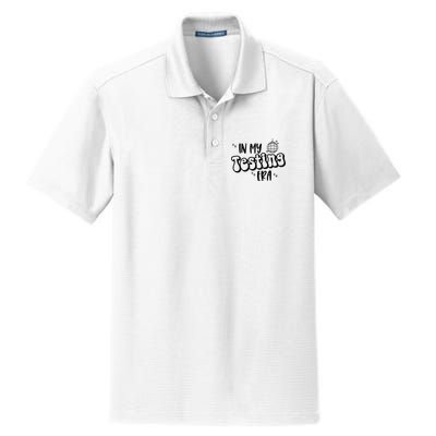 In My Testing Era Dry Zone Grid Polo