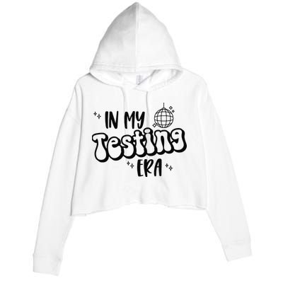 In My Testing Era Crop Fleece Hoodie