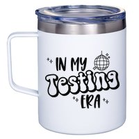 In My Testing Era 12oz Stainless Steel Coffee Mug