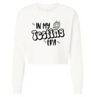 In My Testing Era Cropped Pullover Crew