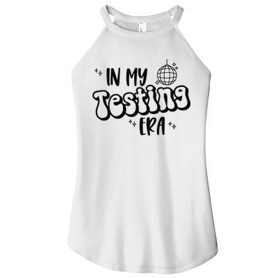 In My Testing Era Women's Perfect Tri Rocker Tank