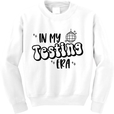 In My Testing Era Kids Sweatshirt